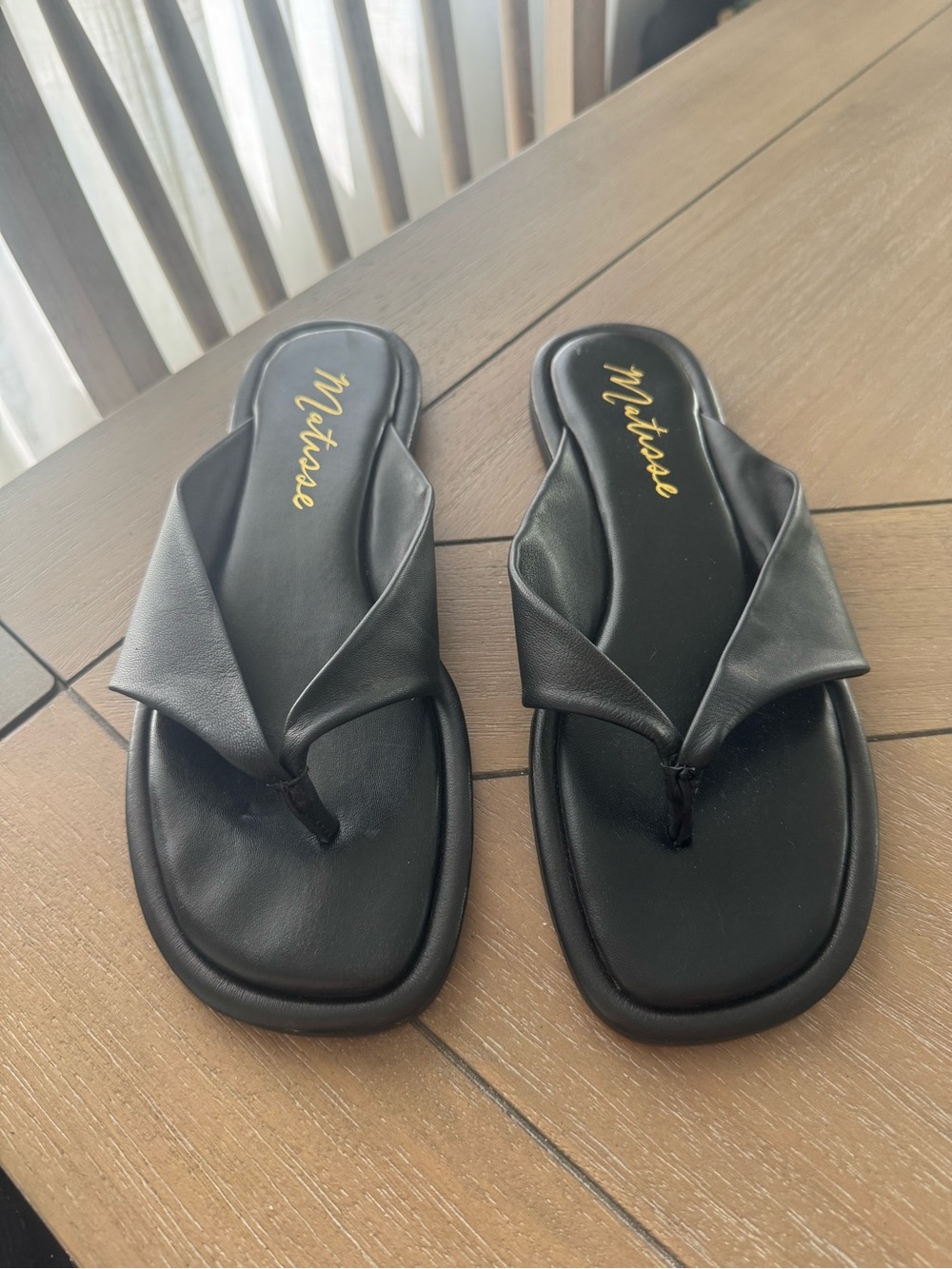 Matisse Mirage Sandals - Black Leather - Picture 5 of 15